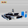 Metal Tube And Plate Fiber Laser Cutting Machine with Rotary Device